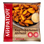 Картофельные дольки с кожурой по-деревенски